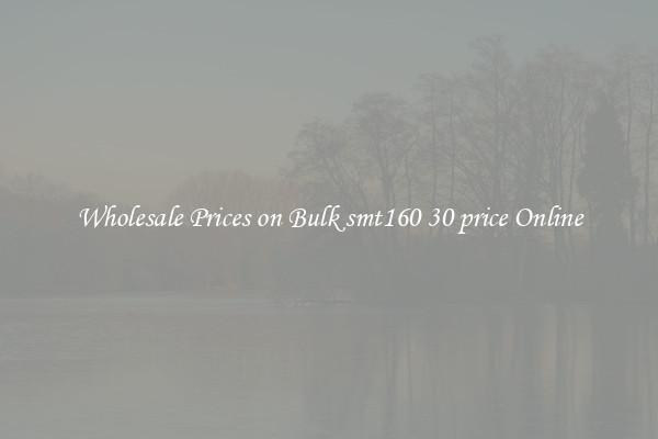 Wholesale Prices on Bulk smt160 30 price Online