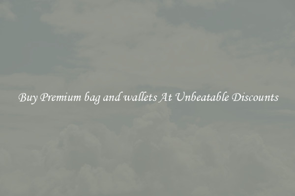 Buy Premium bag and wallets At Unbeatable Discounts