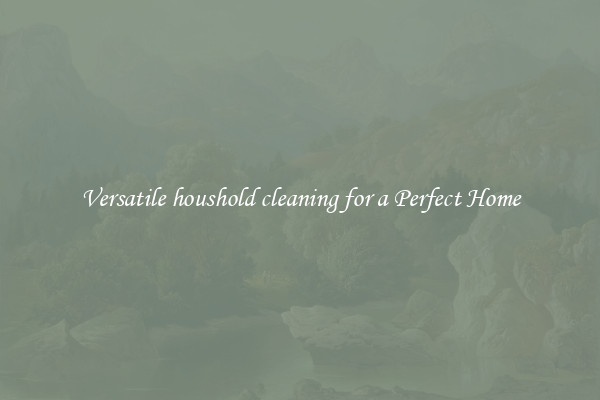 Versatile houshold cleaning for a Perfect Home