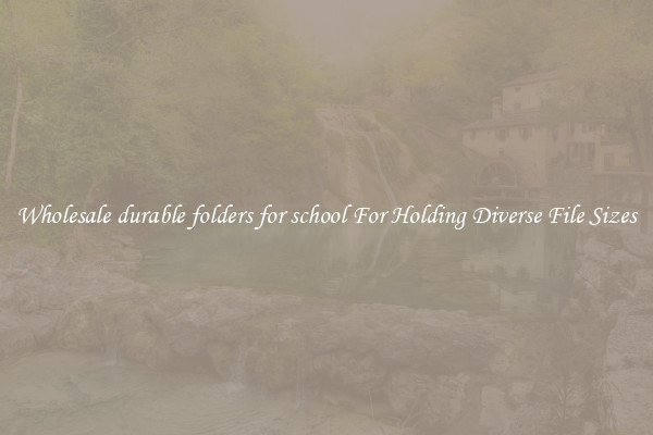 Wholesale durable folders for school For Holding Diverse File Sizes